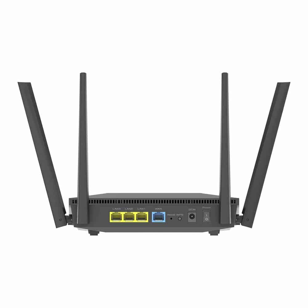 (image for) ASUS RT-AX52 WiFi 6 AX1800 Dual-Band Extendable Router